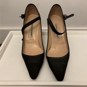 Manolo Blahnik heels, size 38.5/8.5 US size